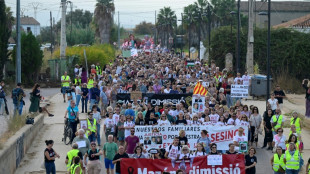 Fuertes lluvias en la regi&oacute;n espa&ntilde;ola de Valencia, en alerta roja