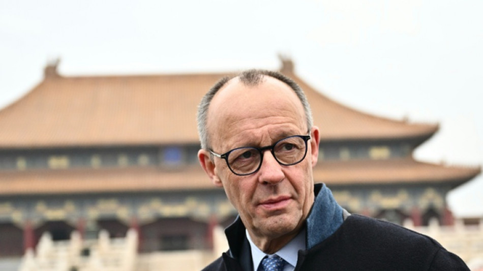 Merz appelle Allemagne et Chine &agrave; surmonter "ensemble" les d&eacute;fis commerciaux