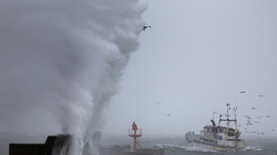 La temp&ecirc;te Benjamin balaie la France, rafales &agrave; plus de 100 km/h