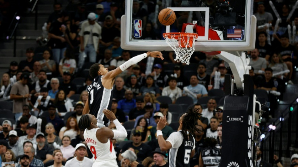 NBA: 4e succ&egrave;s de suite pour San Antonio, 24 points pour Wembanyama