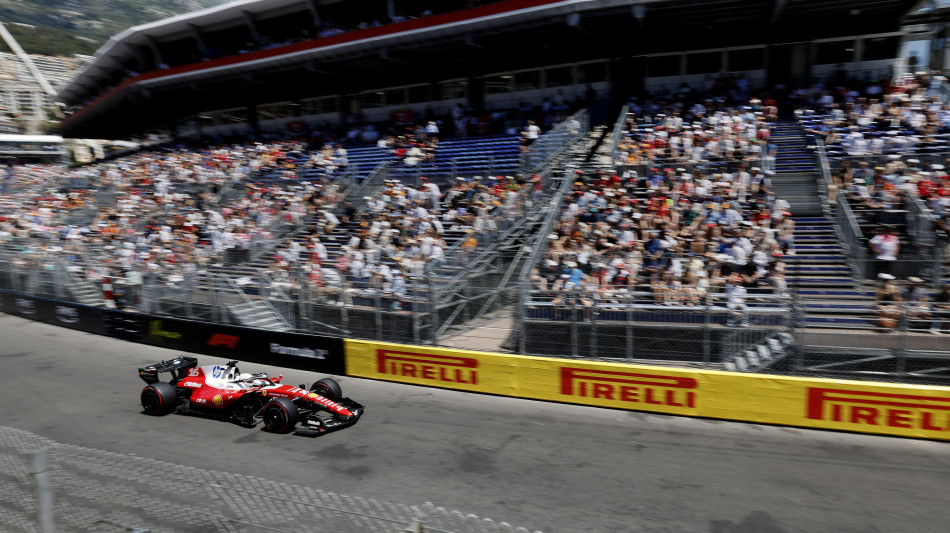 F1: Monaco; Mercedes Antonelli in pole, terza la Ferrari di Hamilton