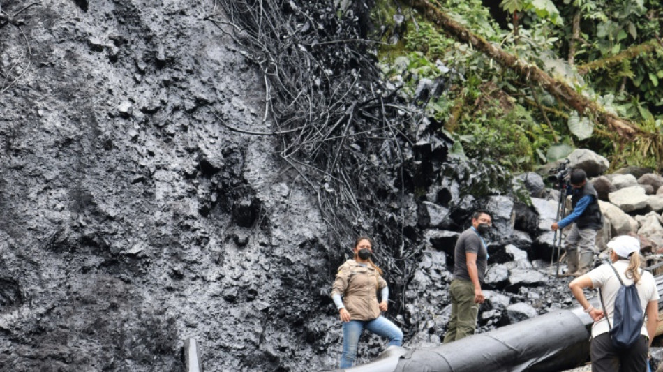 Fuite de p&eacute;trole en Amazonie &eacute;quatorienne: un parc naturel et une rivi&egrave;re pollu&eacute;s