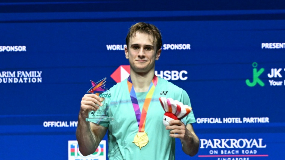 Frenchman Lanier breaks local hearts to win  Singapore Open badminton