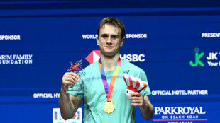Frenchman Lanier breaks local hearts to win  Singapore Open badminton