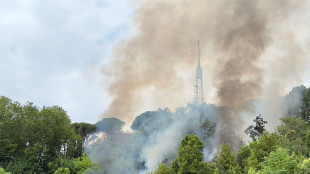 Fiamme su collina Monte Mario a Roma, chiuse alcune strade