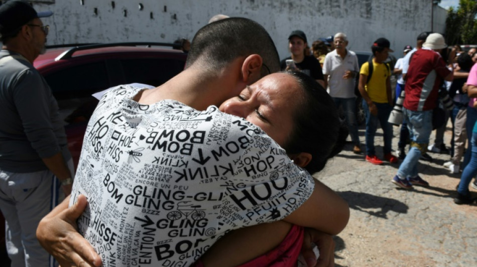 Le Venezuela lib&egrave;re 225 d&eacute;tenus de la crise post-&eacute;lectorale