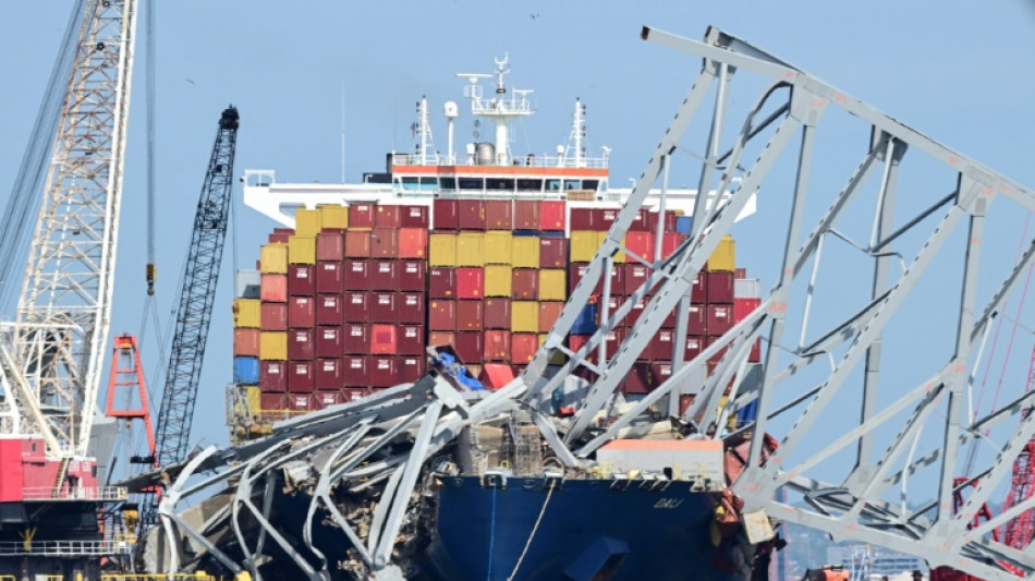 EEUU demanda a dos empresas por el choque de un buque contra un puente en Baltimore