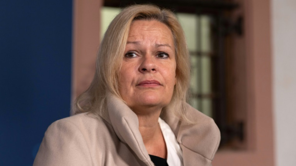 Bundesinnenministerin Faeser reist zu zweit&auml;gigem Besuch in die T&uuml;rkei