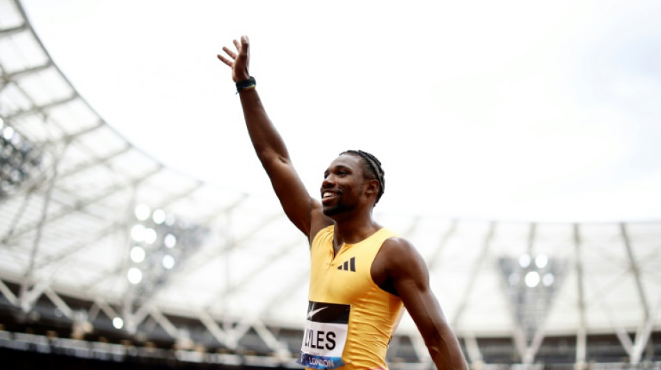 Athl&eacute;tisme: Lyles en patron &agrave; Londres, juste avant les Jeux