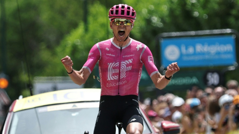 Local star Baudin claims opening stage of Tour Auvergne-Rhones Alpes