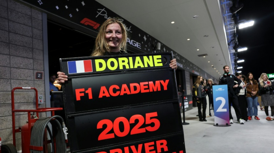 F1 Academy: "ce titre va m'ouvrir des portes" affirme Doriane Pin &agrave; l'AFP