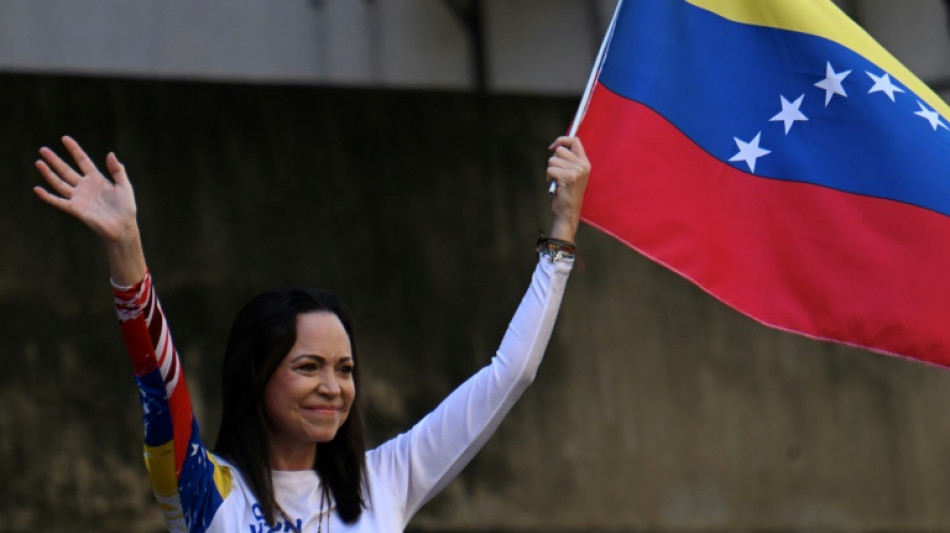 Corina Machado &eacute; presa na Venezuela ap&oacute;s protesto contra Maduro