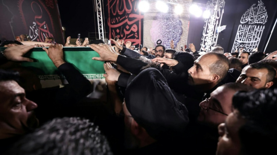 Vast crowds mourn Khamenei in Iraq's holy cities
