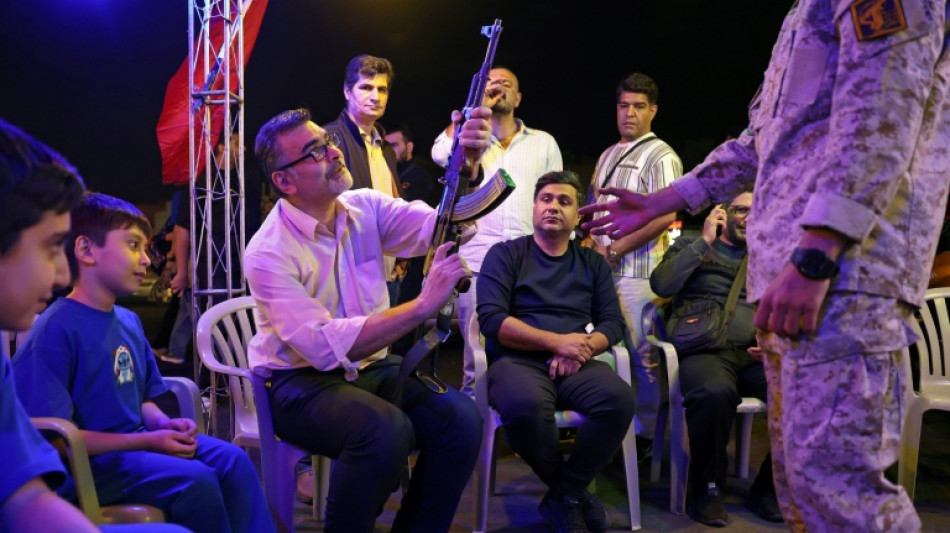 Iran civilians learn assault rifle basics to fend off US