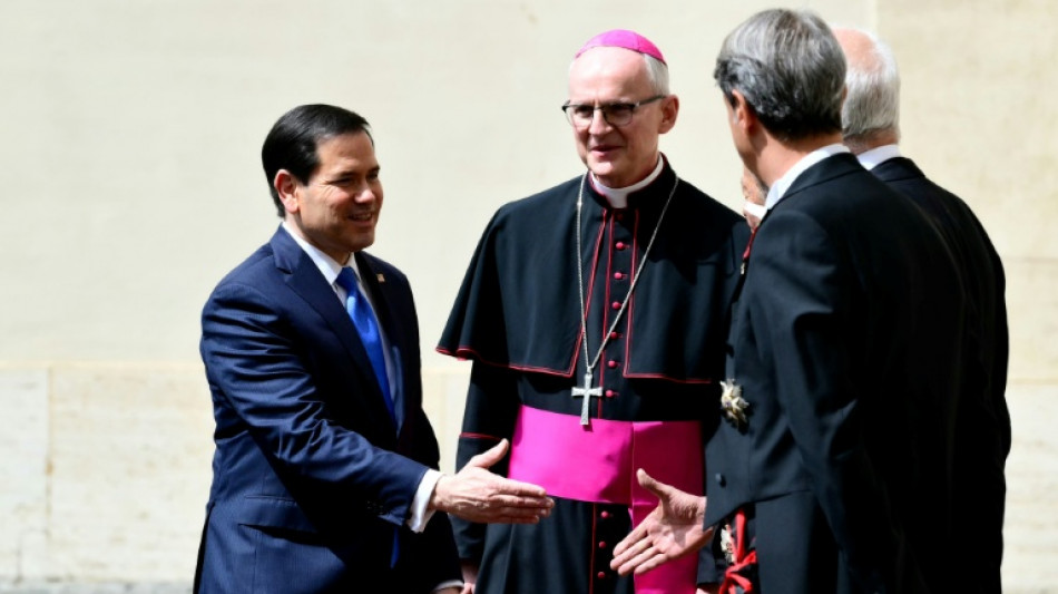 Rubio en &eacute;missaire au Vatican pour apaiser les tensions avec le pape
