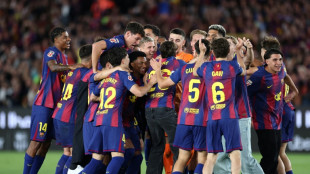 El Barcelona se corona campe&oacute;n de Liga ante el Real Madrid