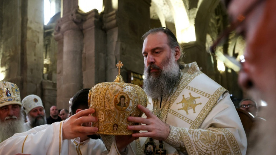 Georgia enthrones new leader of powerful Orthodox Church