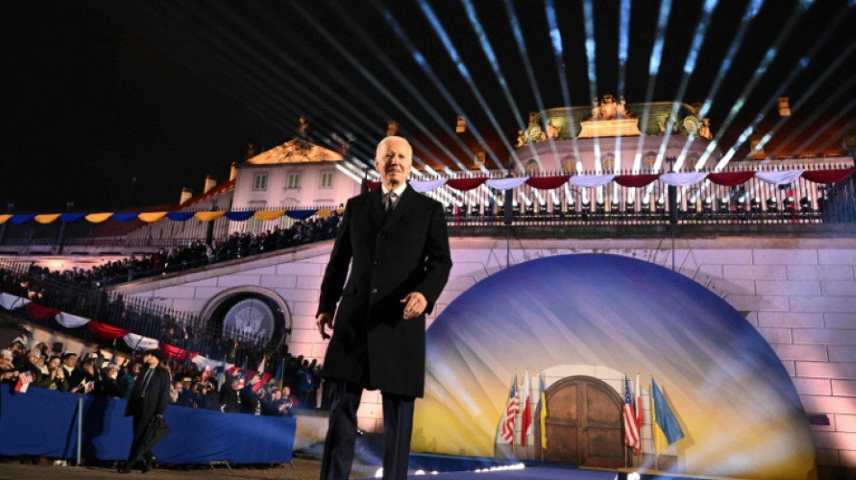 Biden se re&uacute;ne en Polonia con los l&iacute;deres del flanco oriental de la OTAN