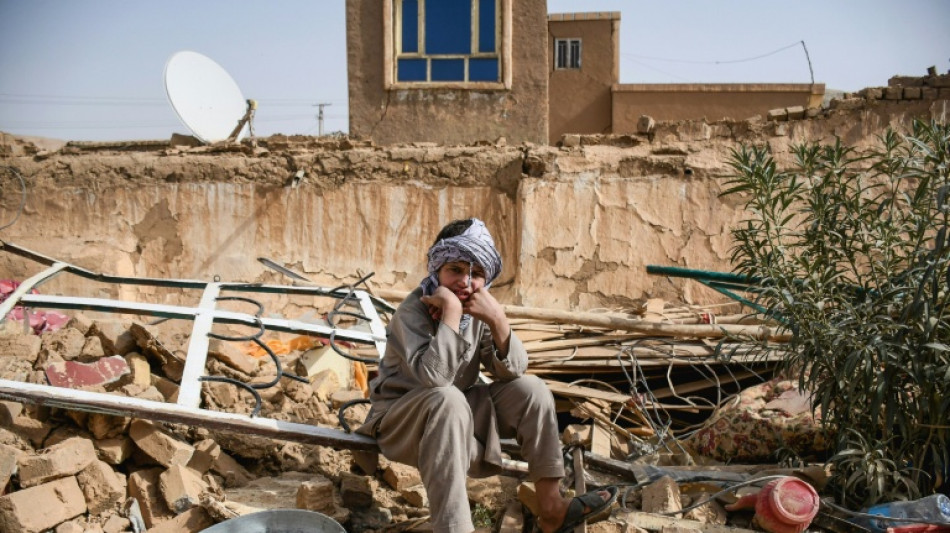 Dans les r&eacute;gions afghanes frapp&eacute;es par des s&eacute;ismes, l'angoisse de l'hiver