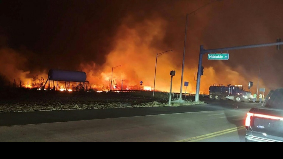 Ravag&eacute; par de multiples incendies, Hawa&iuml; redoute un bilan meurtrier