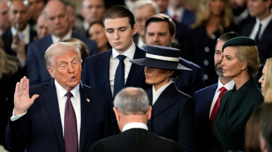 Republikaner Donald Trump als 47. US-Pr&auml;sident vereidigt