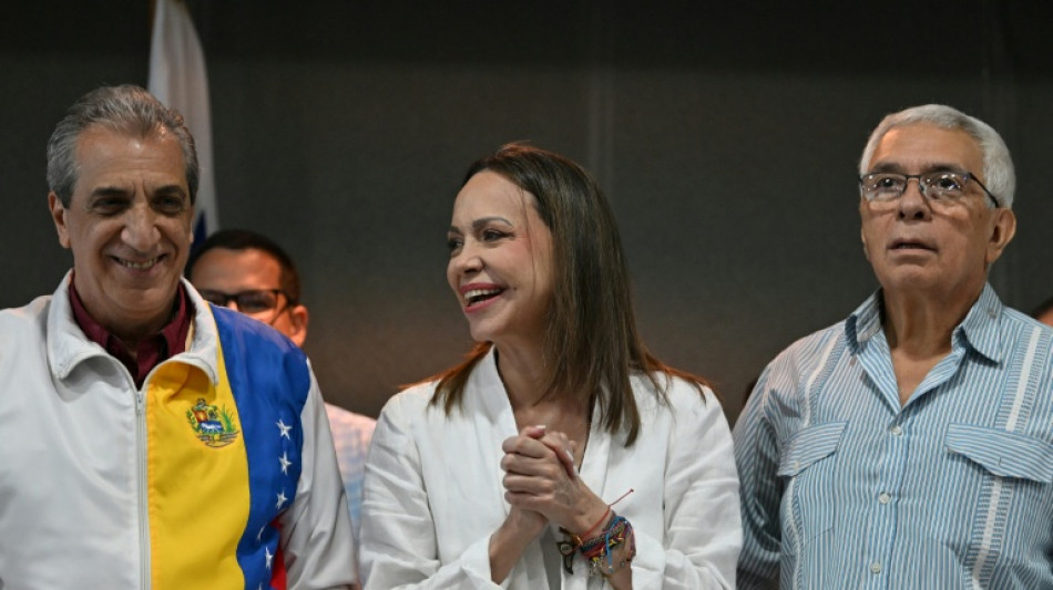 L&iacute;der opositora venezuelana mant&eacute;m confian&ccedil;a em Trump para realizar elei&ccedil;&otilde;es