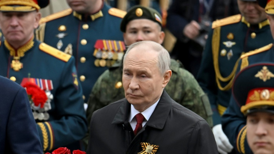 Putin chides NATO in speech at scaled-back Victory Day parade