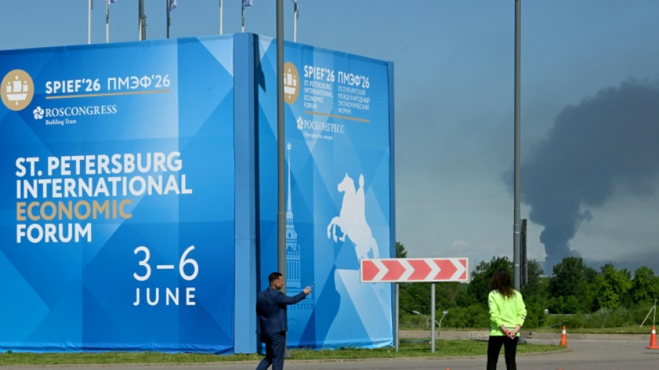 Ukraine drones hit Saint Petersburg as 'Russian Davos' opens