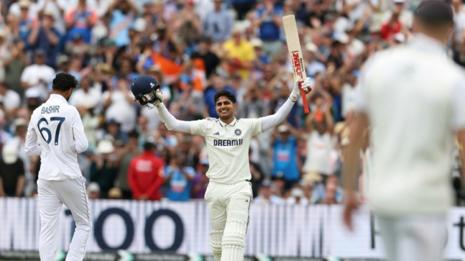 India's Gill hits another ton as tourists build huge lead over England