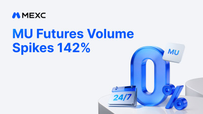 MEXC Reports 142% Volume Surge for MU Futures Following Record Micron Earnings Beat