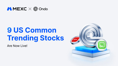 MEXC Adds Nine Ondo Tokenized Stock and ETF Trading Pairs Tied to AI Infrastructure Demand