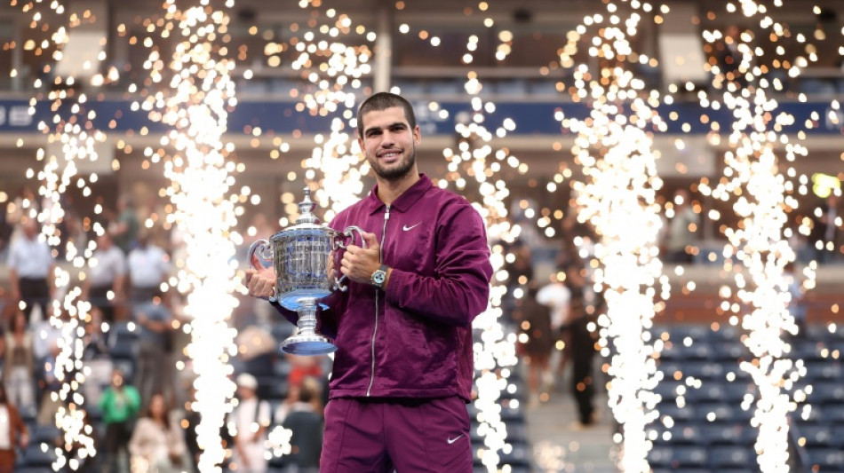 Alcaraz outshines rival Sinner to win second US Open