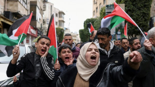 Streik im Westjordanland: Pal&auml;stinenser protestieren gegen Israels Todesstrafe-Gesetz 