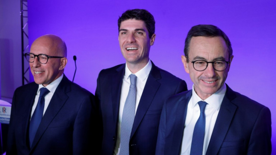Frankreichs Republikaner entscheiden in Stichwahl &uuml;ber neuen Parteichef