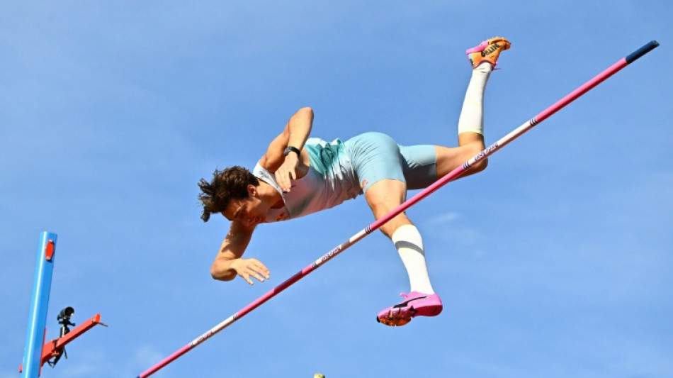 Marschall hands 'lucky' Duplantis first pole vault loss since 2023