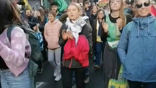 Greta Thunberg marches in France against oil drilling