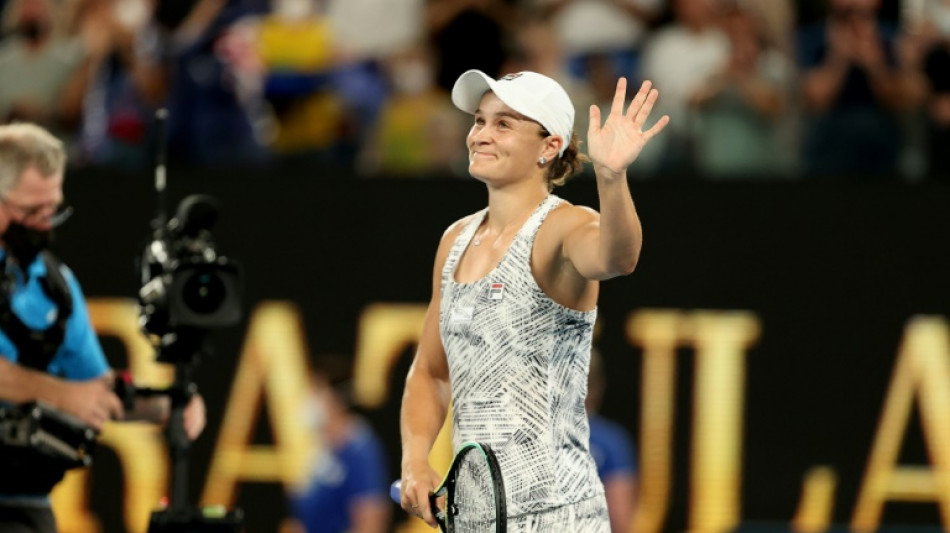 Open d'Australie: Ashleigh Barty qualifi&eacute;e pour sa premi&egrave;re finale