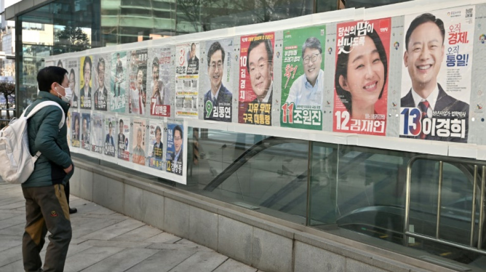 Les Sud-Cor&eacute;ens choisissent leur nouveau pr&eacute;sident