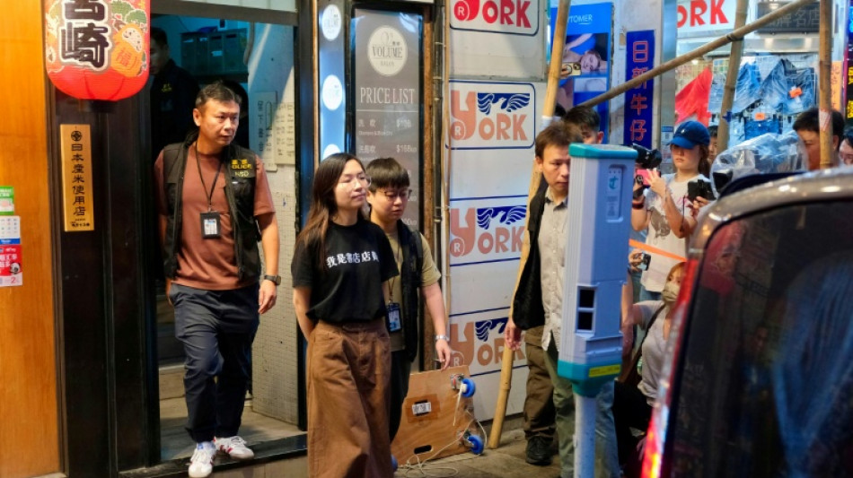 Hong Kong police raid independent bookstore run by former journalists