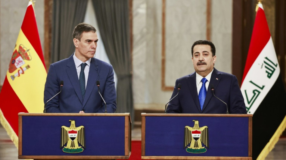 Jefe del gobierno espa&ntilde;ol visita Bagdad para apoyar la "estabilidad" en Irak