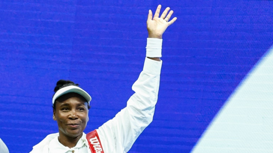 US Open: Venus Williams s'incline avec les honneurs au premier tour