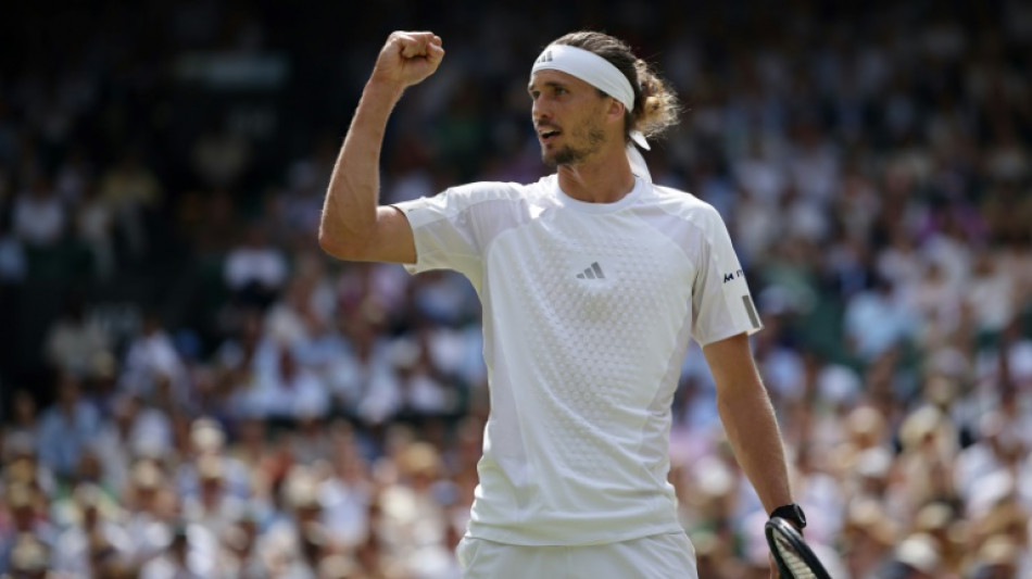 Zverev ends wildcard Fery's run to reach first Wimbledon final