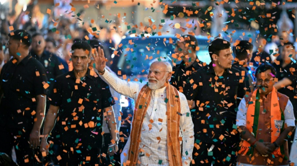 Elections locales en Inde: Modi salue une victoire "record" au Bengale occidental
