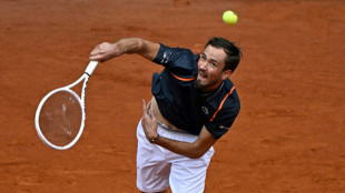 Medvedev avanza en Madrid, Cach&iacute;n y B&aacute;ez tambi&eacute;n adelante
