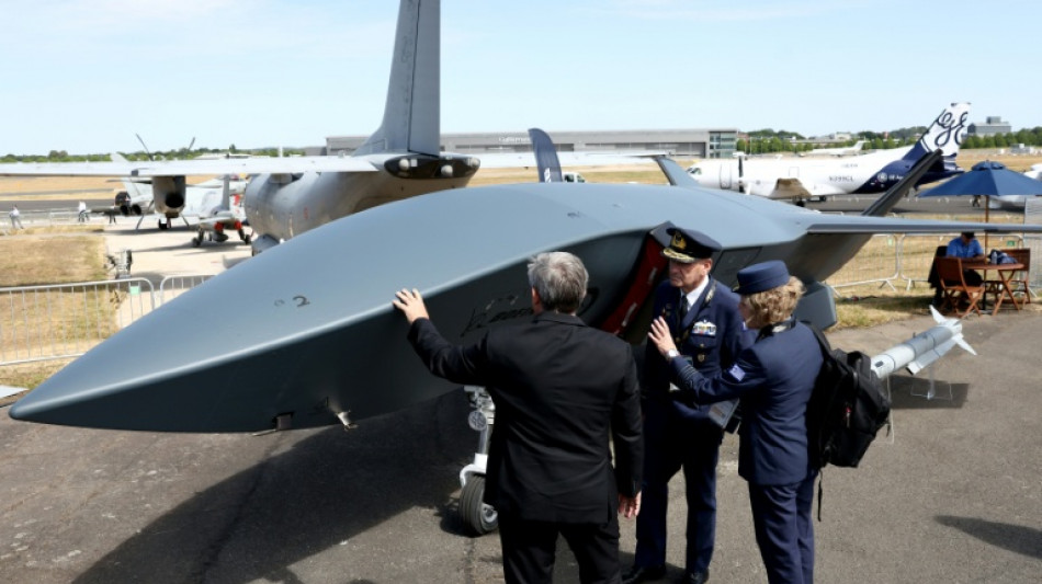 Autonomous fighter jets target Europe market at Farnborough airshow