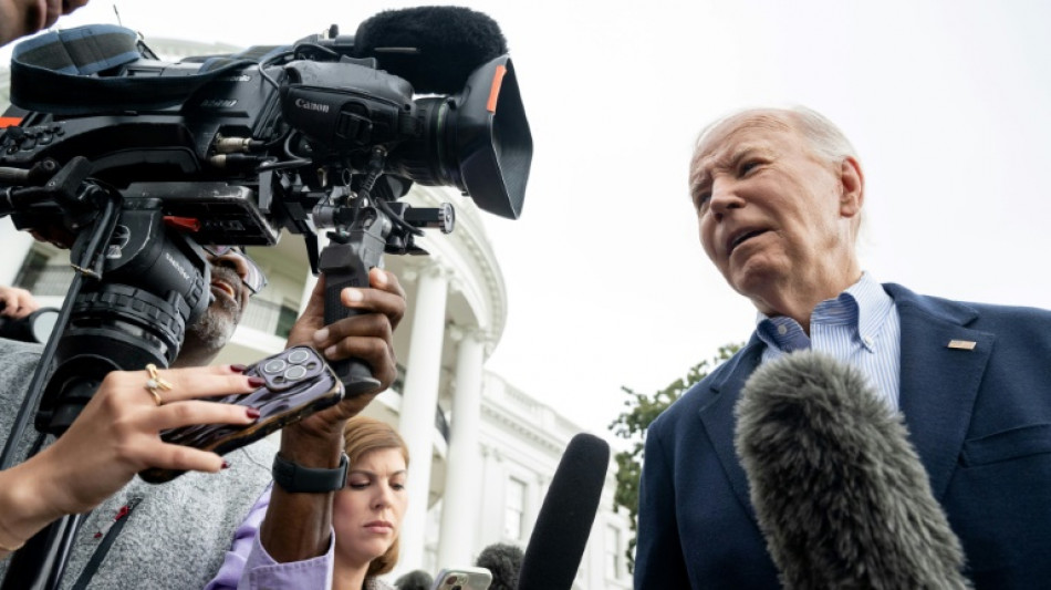 Biden says 'discussing' possible Israeli strikes on Iran oil facilities&nbsp;