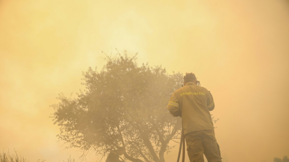 Gr&egrave;ce: nouvel incendie pr&egrave;s de Thessalonique, des touristes &eacute;vacu&eacute;s