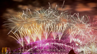 Australien begr&uuml;&szlig;t das Neue Jahr mit spektakul&auml;rem Feuerwerk
