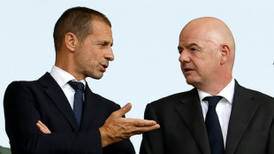 UEFA's Ceferin tells Infantino to go, but 'not interested' in replacing him