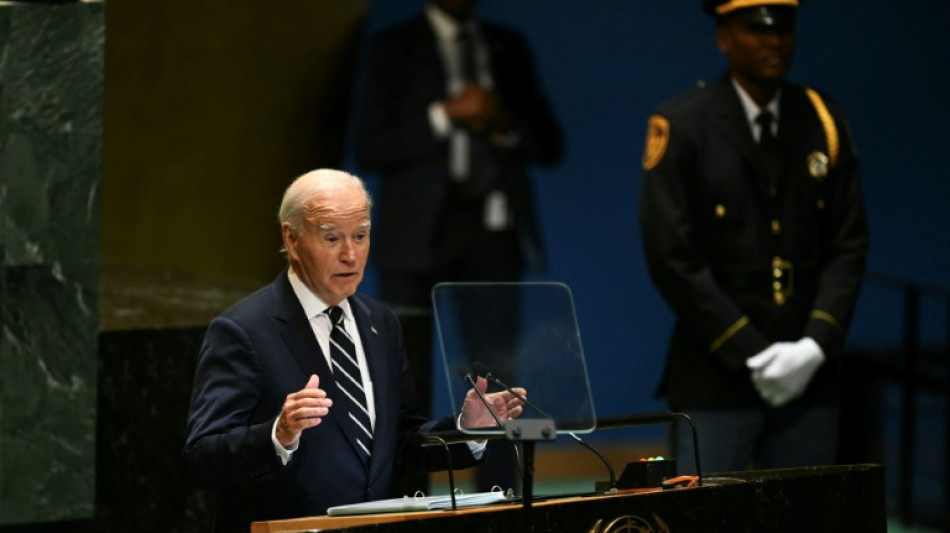 A la tribune de l'ONU, Biden met en garde contre une "guerre g&eacute;n&eacute;ralis&eacute;e" au Liban